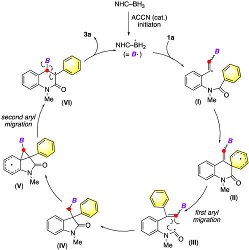 NHC-Boryl Radical Catalysis For Cycloisomerization With C–C Triple Bond ...